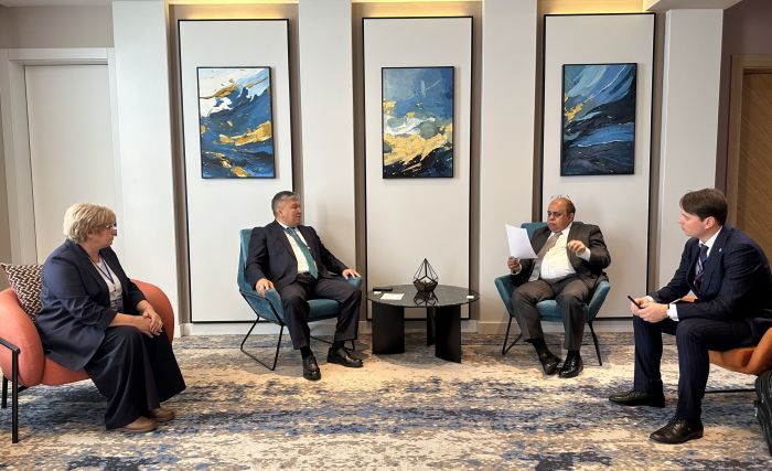 Заместитель Генерального секретаря ШОС встретился с членом Коллегии ЕЭК