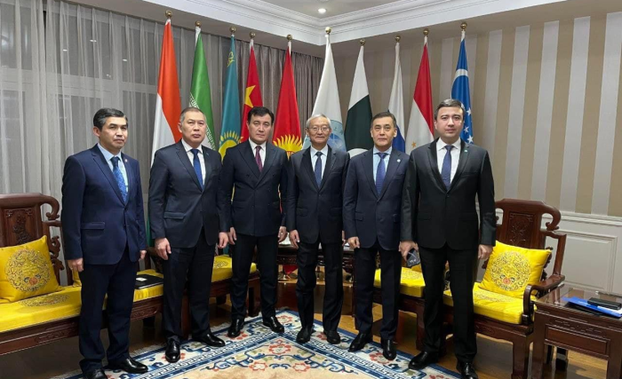 Встреча Генерального секретаря ШОС с заместителем Министра иностранных дел Республики Казахстан 