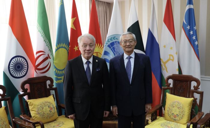 Генсек ШОС и Директор Исполком РАТС